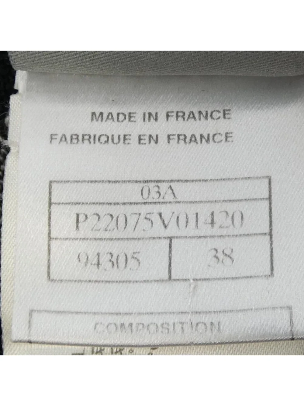 Chanel Vintage Identification Jacket